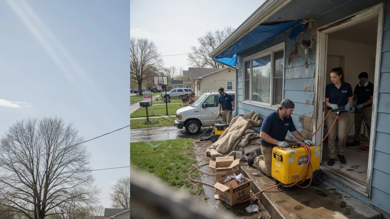 Basement Flood Cleanup in La Rue, OH near me